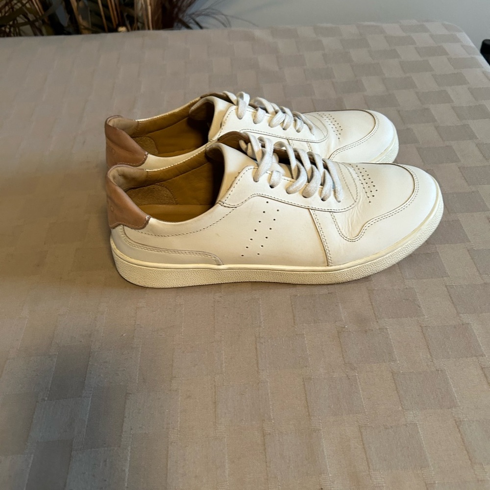 Nisolo Bria Go To Court Lace Up Leather Sneakers - Picture 4 of 13
